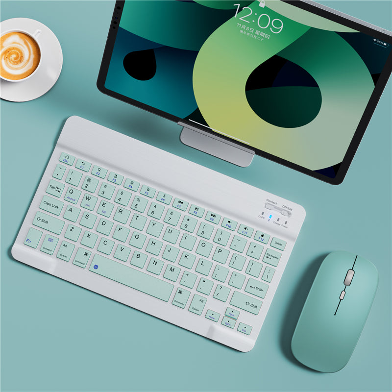 Ultra Slim Bluetooth Compatible Keyboard Mini Wireless Keyboard For IPad IPhone Android Tablet Wind 7
