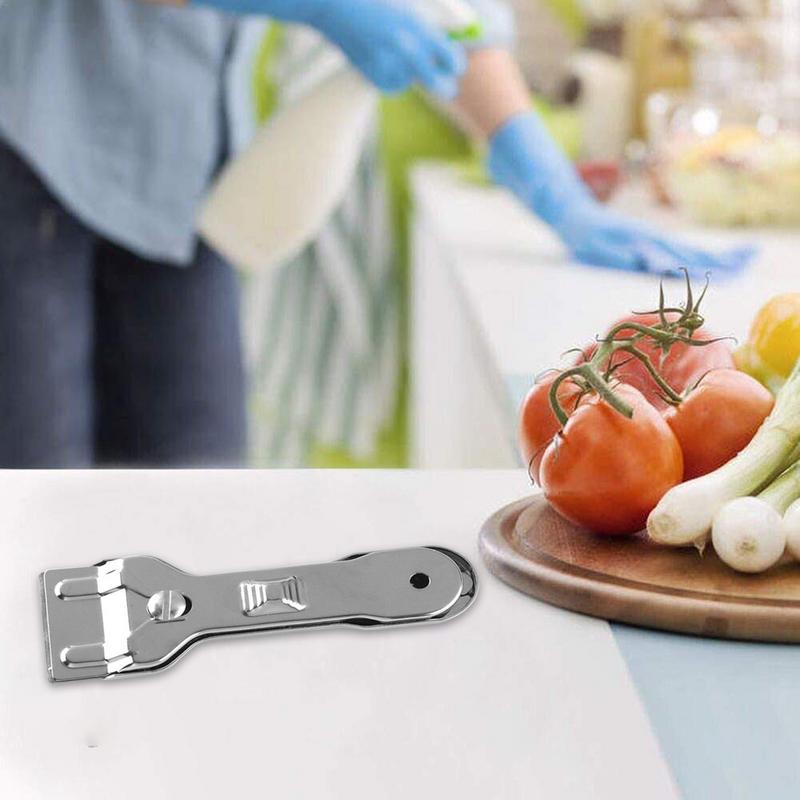 Scraper Oven Cooker Hob Cleaner for Glass & Ceramic Surfaces with Replacement Blades