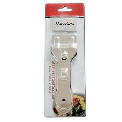Scraper Oven Cooker Hob Cleaner for Glass & Ceramic Surfaces with Replacement Blades