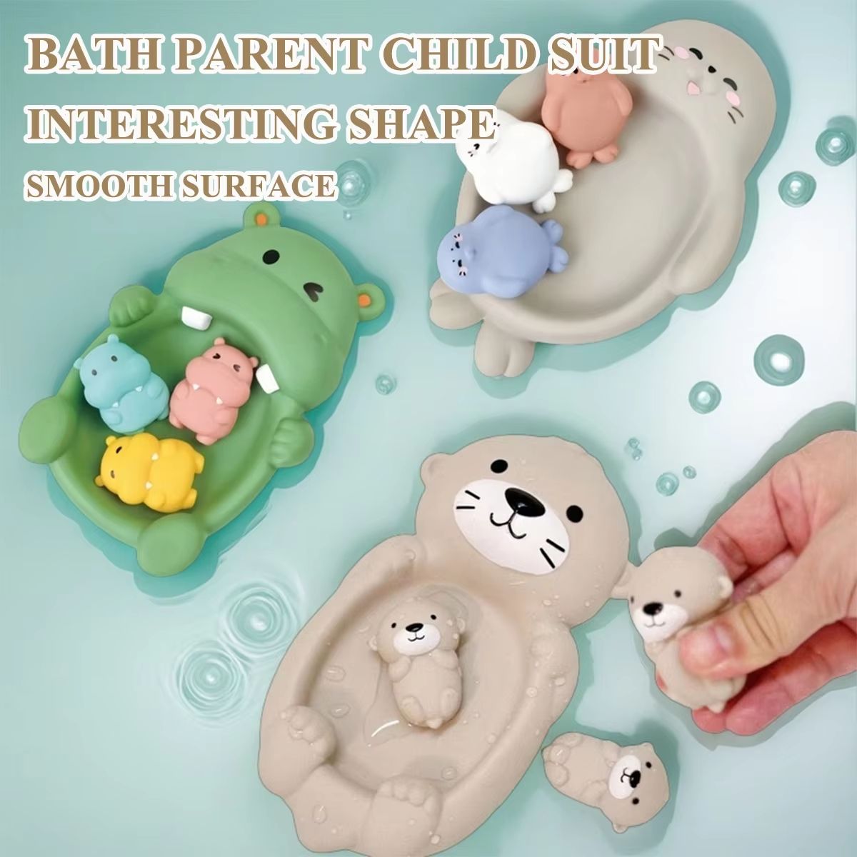 Playful Pals Floating Bath Toy Set for Kids