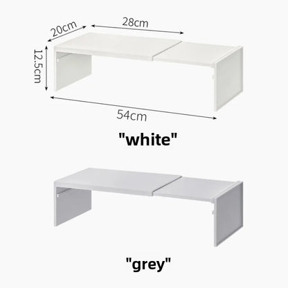Retractable Kitchen Shelf Household Multifunctional Cabinet Storage Rack Fridge Organizer Dish And  7