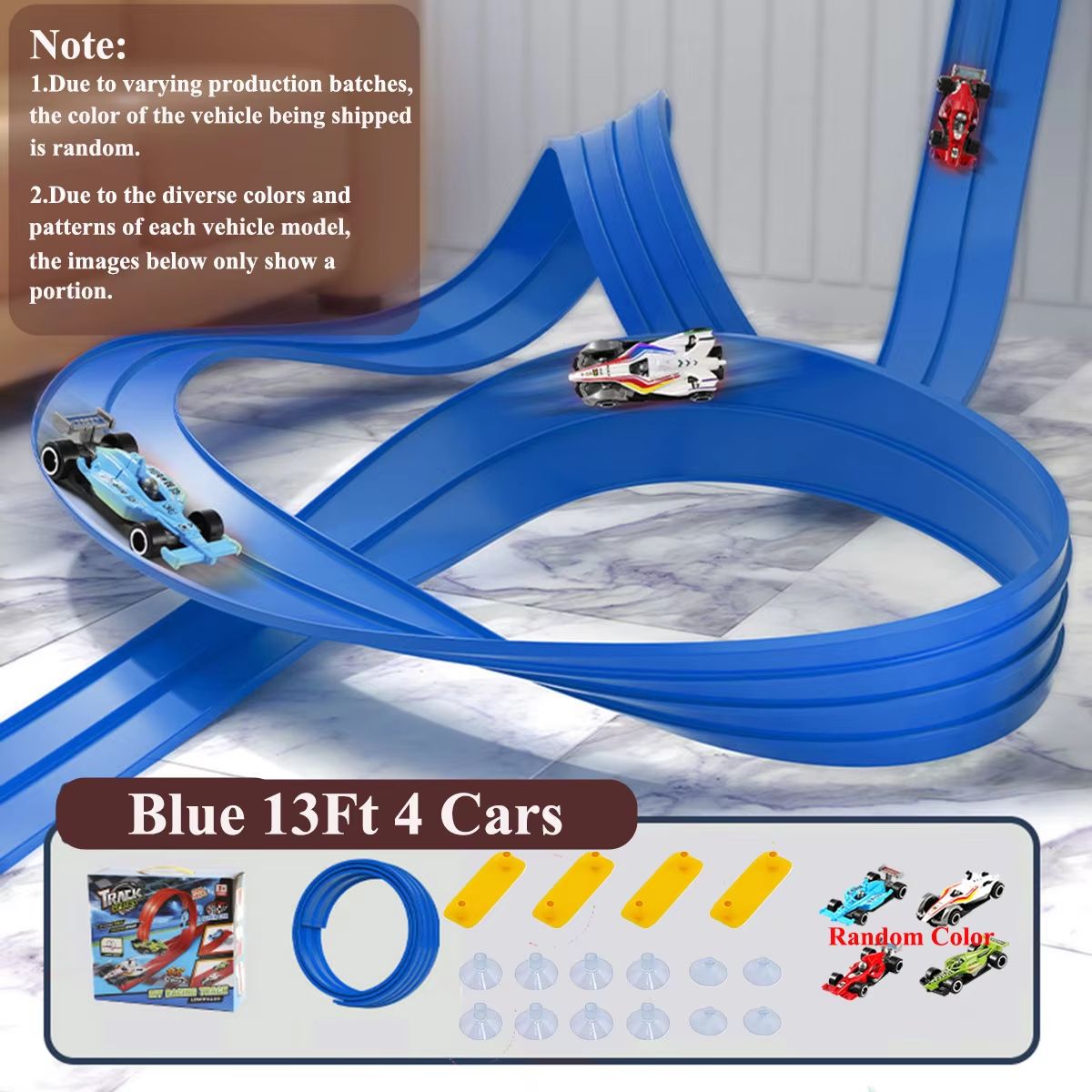 Ultimate Flexible Race Track  Mini Car Builder Set 9