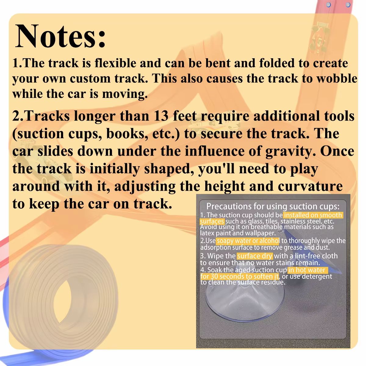 Ultimate Flexible Race Track  Mini Car Builder Set 1