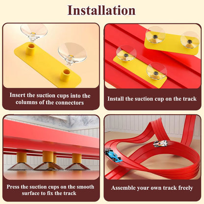 Ultimate Flexible Race Track  Mini Car Builder Set 4