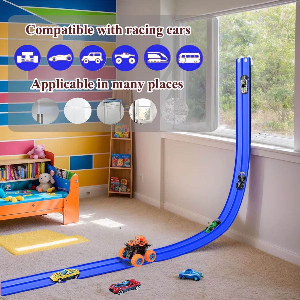 Ultimate Flexible Race Track  Mini Car Builder Set 5