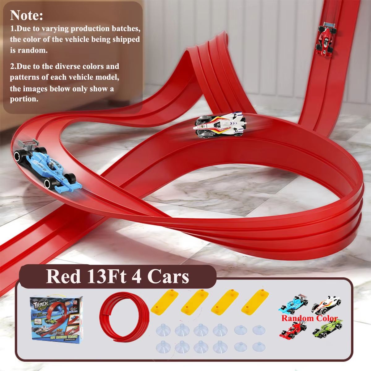 Ultimate Flexible Race Track  Mini Car Builder Set 8