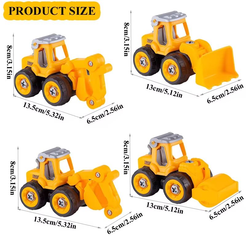 Kids DIY Engineering Truck And Tool Set 1