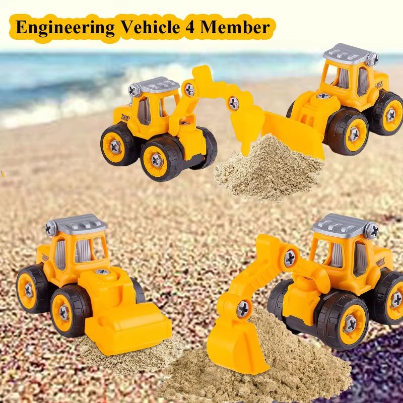 Kids DIY Engineering Truck And Tool Set 3