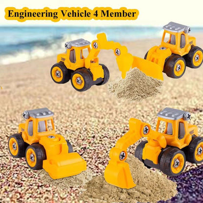 Kids DIY Engineering Truck And Tool Set 3