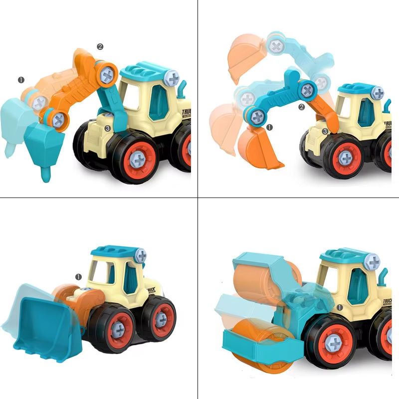 Kids DIY Engineering Truck And Tool Set 5