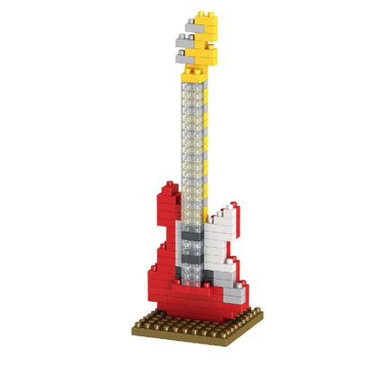 Mini Musical Instrument Building Bricks Set  Piano And Guitar Series 11