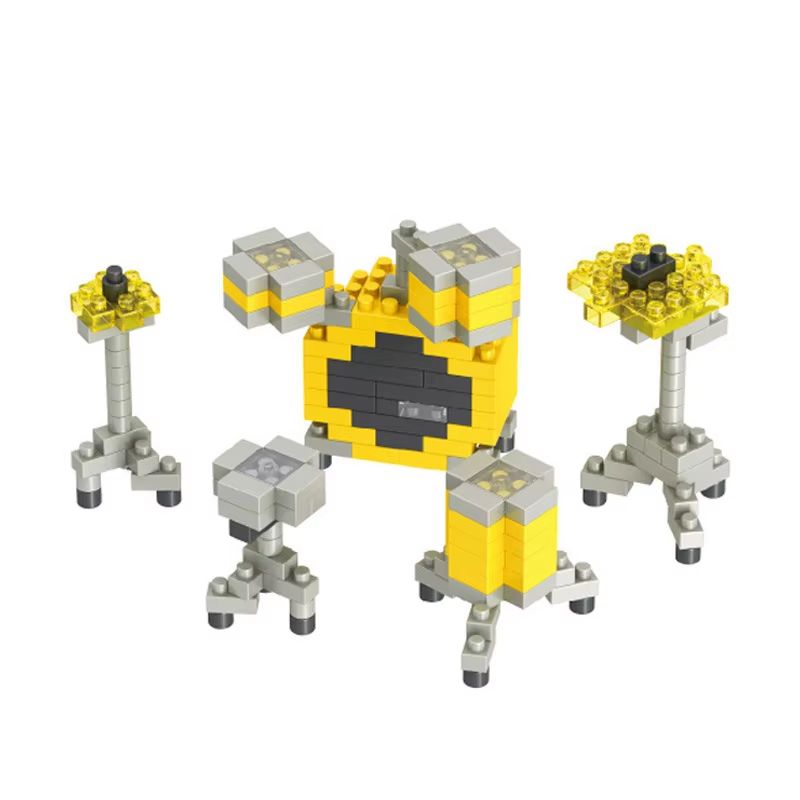 Mini Musical Instrument Building Bricks Set  Piano And Guitar Series 3