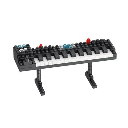 Mini Musical Instrument Building Bricks Set  Piano And Guitar Series 8