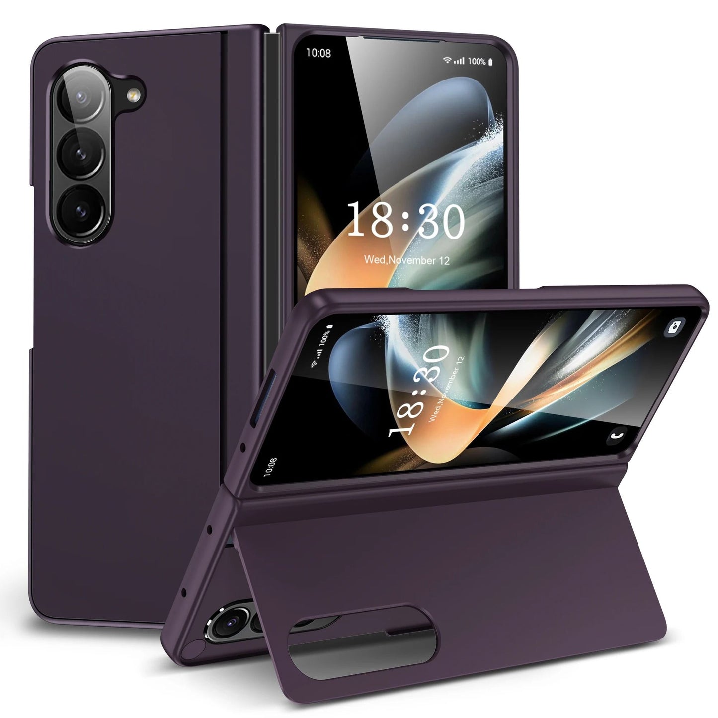Hard Protective Case With Stand For Samsung Fold Series 8