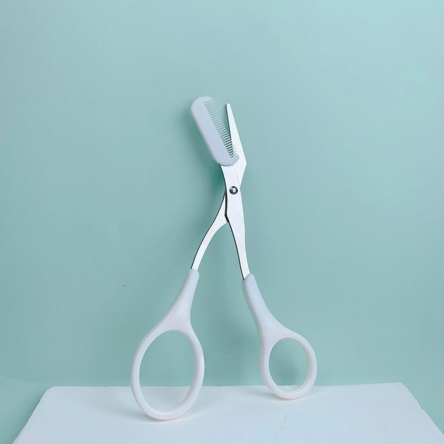 Eyebrow Trimming Scissors With BuiltIn Comb 9