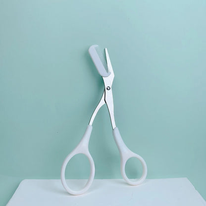 Eyebrow Trimming Scissors With BuiltIn Comb 9