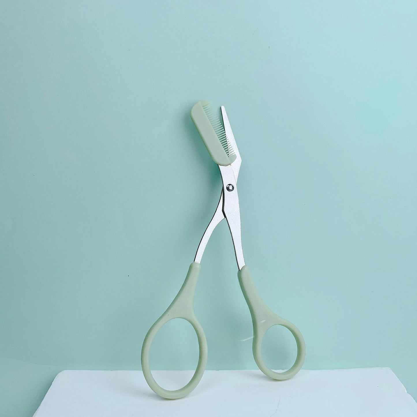 Eyebrow Trimming Scissors With BuiltIn Comb 10