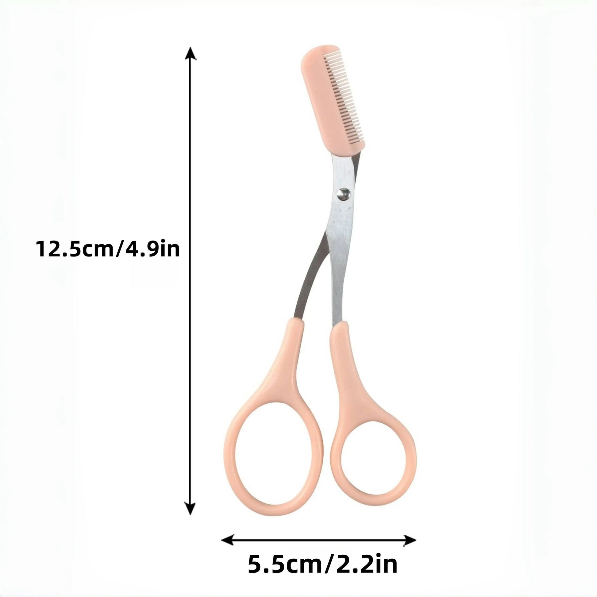 Eyebrow Trimming Scissors With BuiltIn Comb 5