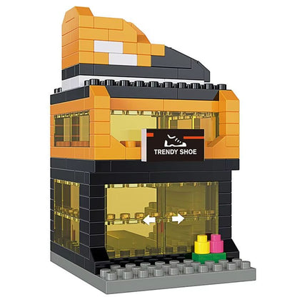 Mini City Street View 3D Building Block Set 8