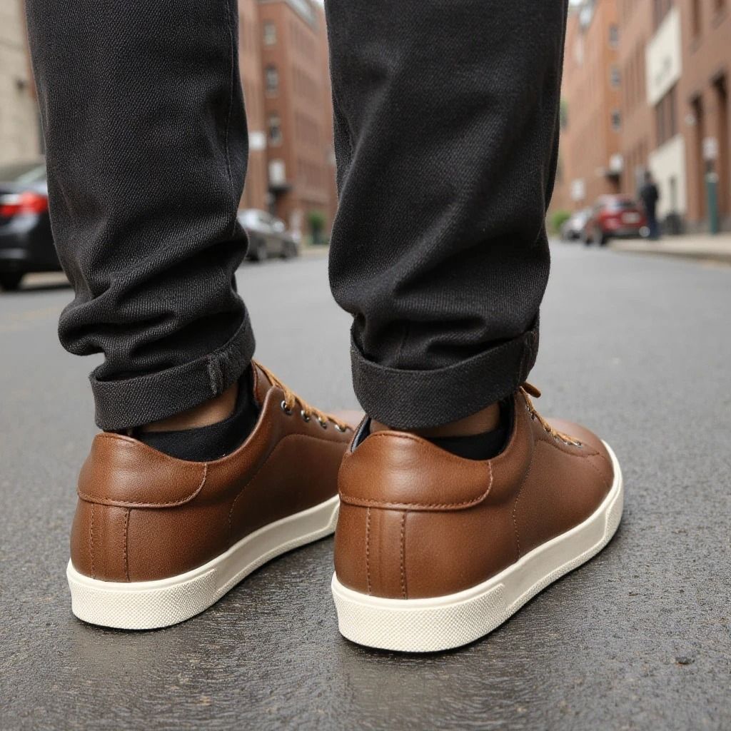 Mens Casual Leather Shoes 5