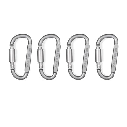 EDC Outdoor Keychain Clip Alloy Aluminum Tactical Carabiner Hook Carabiner Set For Key Camping Surv 6