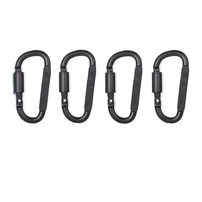 EDC Outdoor Keychain Clip Alloy Aluminum Tactical Carabiner Hook Carabiner Set For Key Camping Surv 7