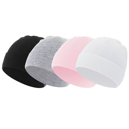 Cotton Infant Bonnet Baby Cap Newborn Baby Beanie For Girls Boys Kids Hats Photography Props Access