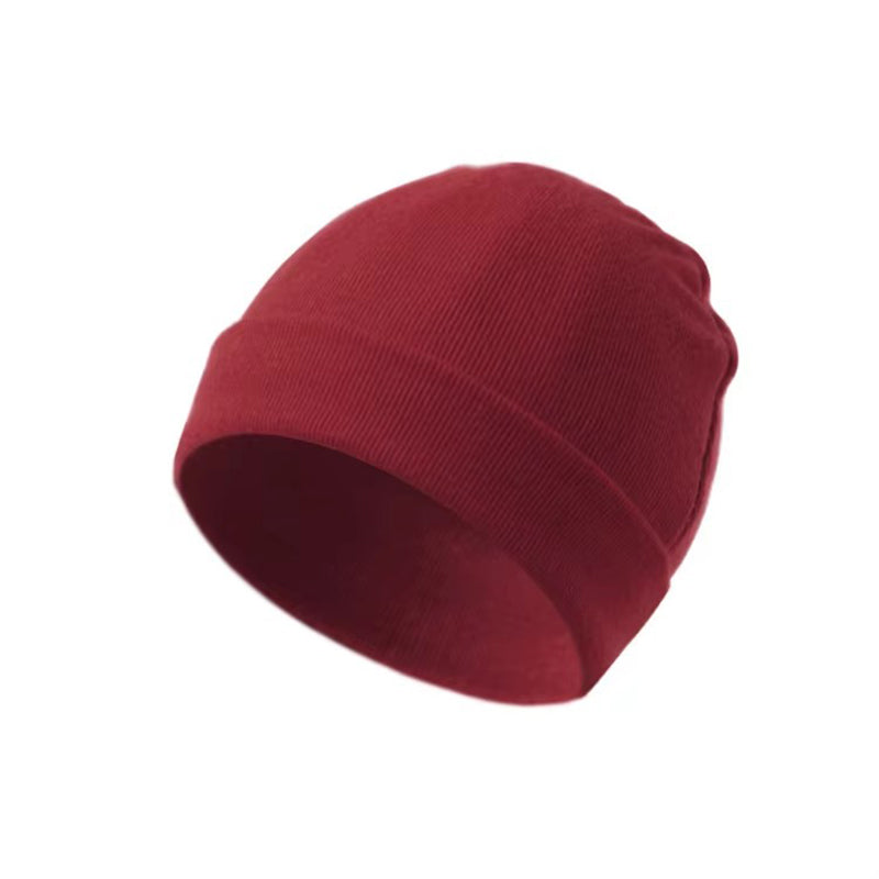 Cotton Infant Bonnet Baby Cap Newborn Baby Beanie For Girls Boys Kids Hats Photography Props Access