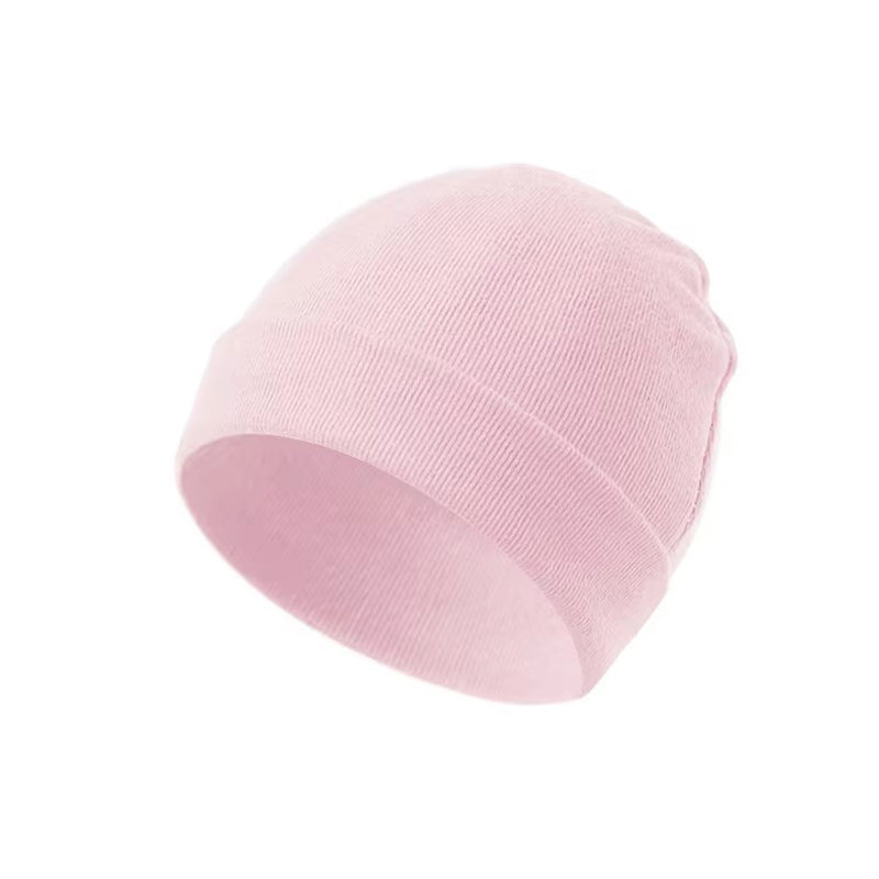 Cotton Infant Bonnet Baby Cap Newborn Baby Beanie For Girls Boys Kids Hats Photography Props Access