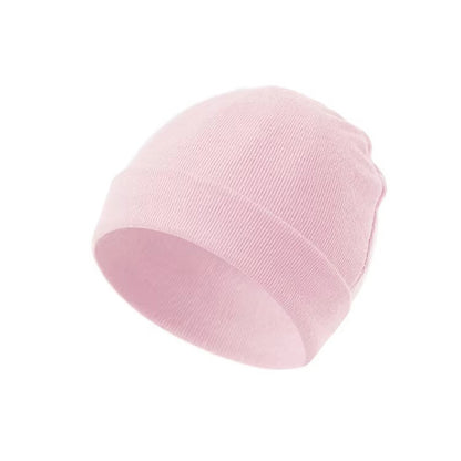 Cotton Infant Bonnet Baby Cap Newborn Baby Beanie For Girls Boys Kids Hats Photography Props Access