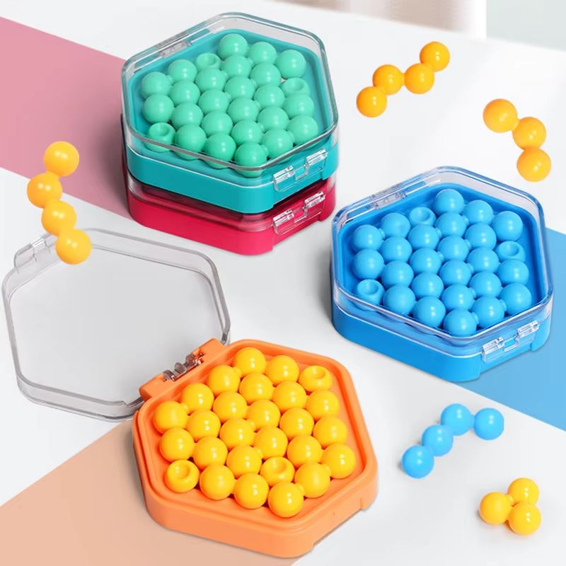 Smart Pocket Bead Board Logic Puzzle Game