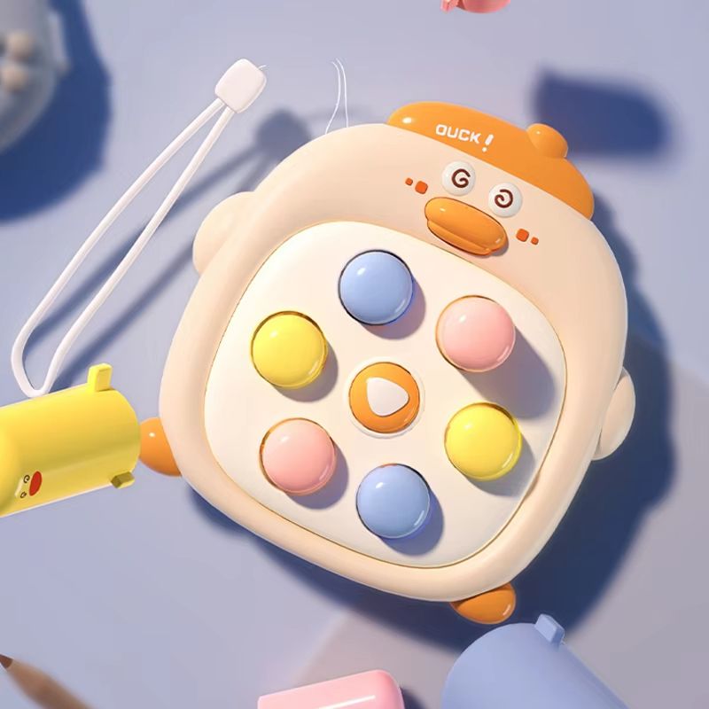 Cartoon WhackAMole Montessori Baby Knocking Toy 6