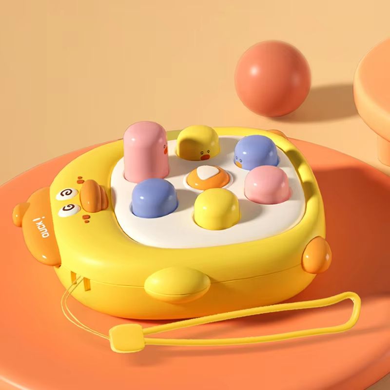 Cartoon WhackAMole Montessori Baby Knocking Toy 7