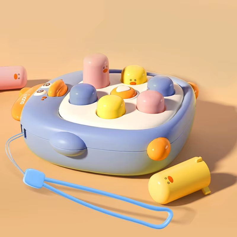 Cartoon WhackAMole Montessori Baby Knocking Toy 8