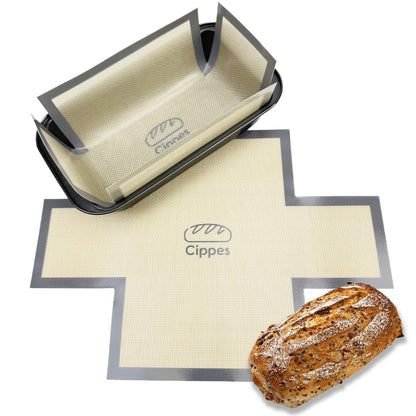 Silicone Bread Loaf Pan Liner – Reusable Nonstick Baking Mat for Loaf Pans