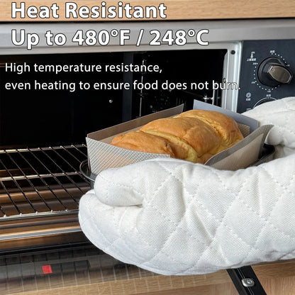 Silicone Bread Loaf Pan Liner  Reusable Nonstick Baking Mat For Loaf Pans 5