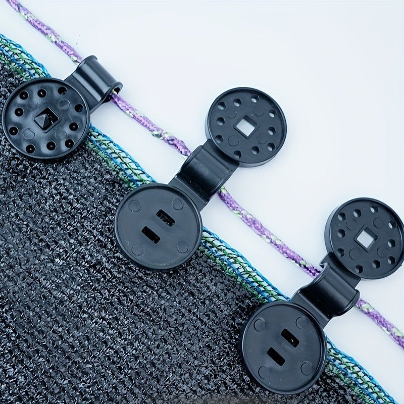 Sunshade Net Fixing Clip, Anti Ageing Circular Web Clip, Sunshade Net Camping Tent Accessories