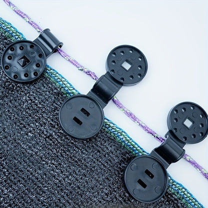 Sunshade Net Fixing Clip, Anti Ageing Circular Web Clip, Sunshade Net Camping Tent Accessories