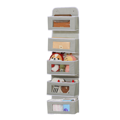 Over-The-Door Hanging Organizer, Extra Large Multi-Layer Storage Bag for Toys, Dorm Room Essentials Closet Organization