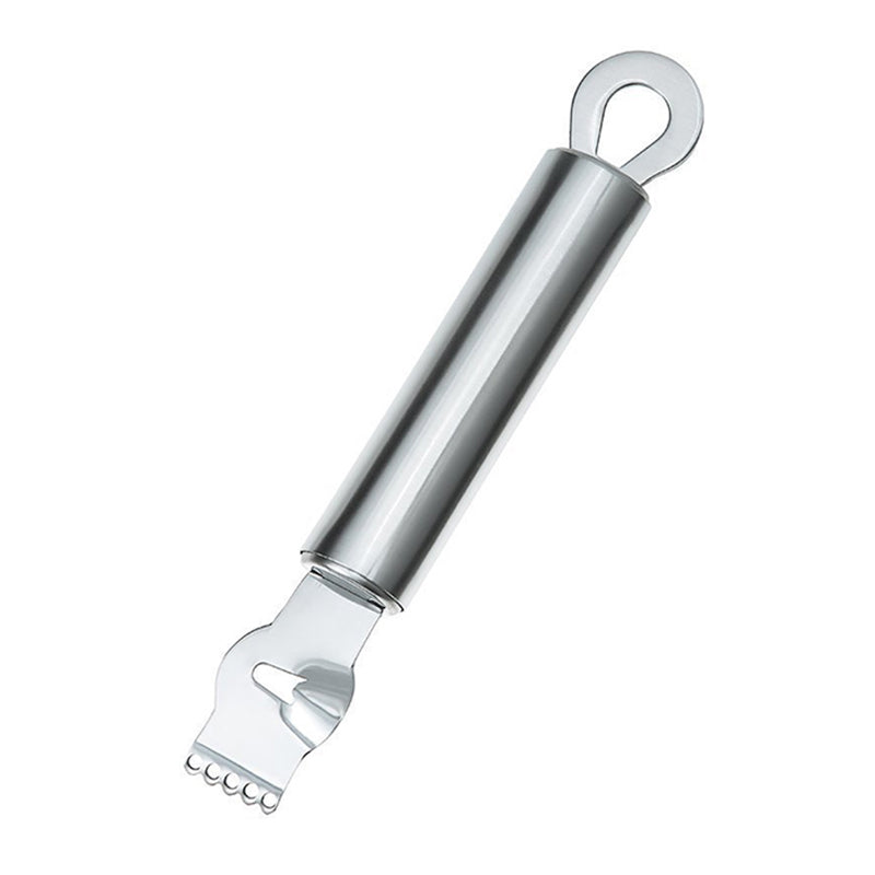 Citrus Fruit Grater with Channel Knife, Stainless Steel Zester and Hanging Loop for Easy Kitchen Use