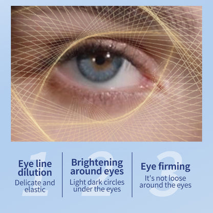 Hyaluronic Acid Firming OCHEAL Electric Massage Eye Cream, Fades Fine Lines, Moisturizing Eye Care Gel