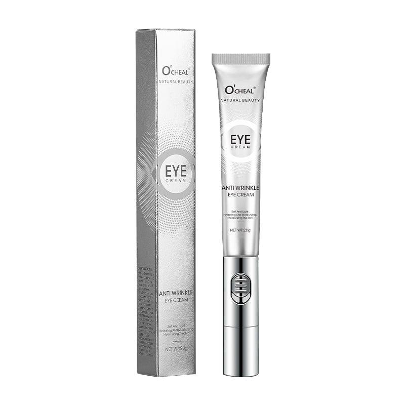 Hyaluronic Acid Firming OCHEAL Electric Massage Eye Cream, Fades Fine Lines, Moisturizing Eye Care Gel