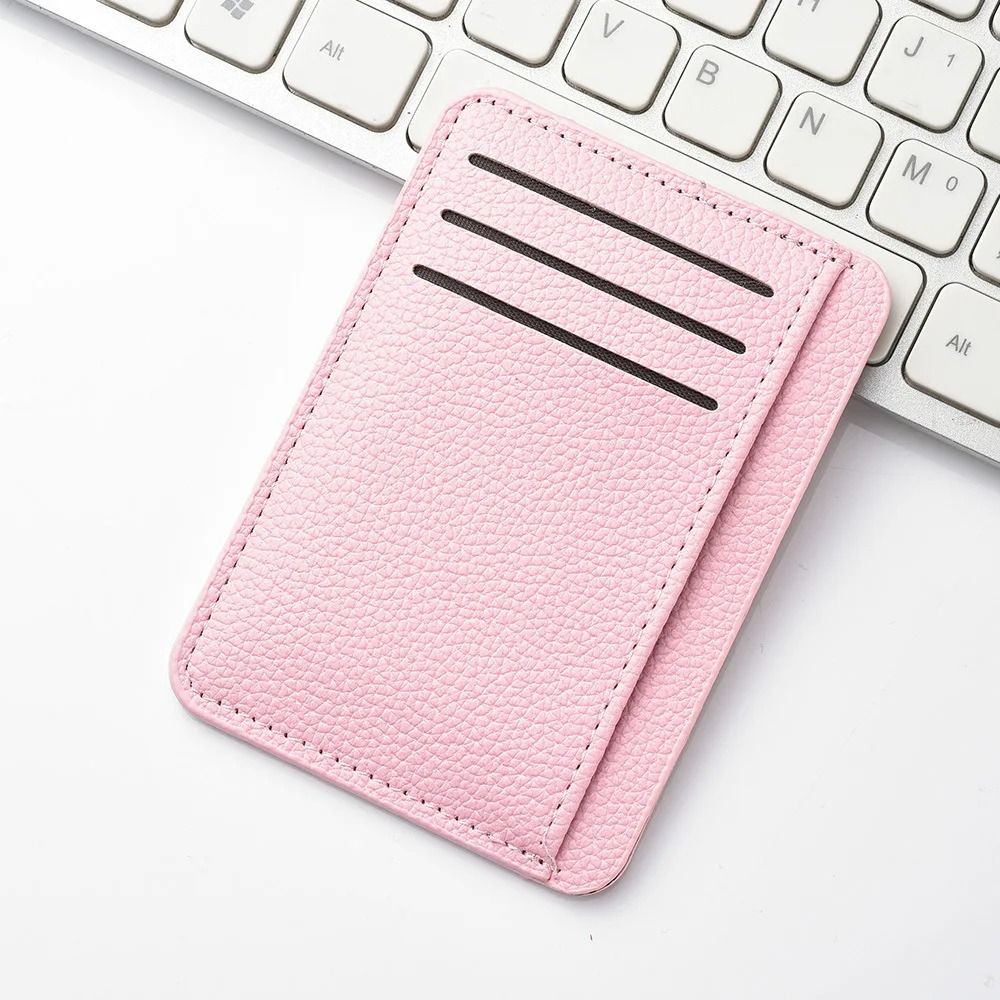 Ultra Thin Soft PU Leather Mini Credit Card Wallet  Slim Pocket Card Holder 9