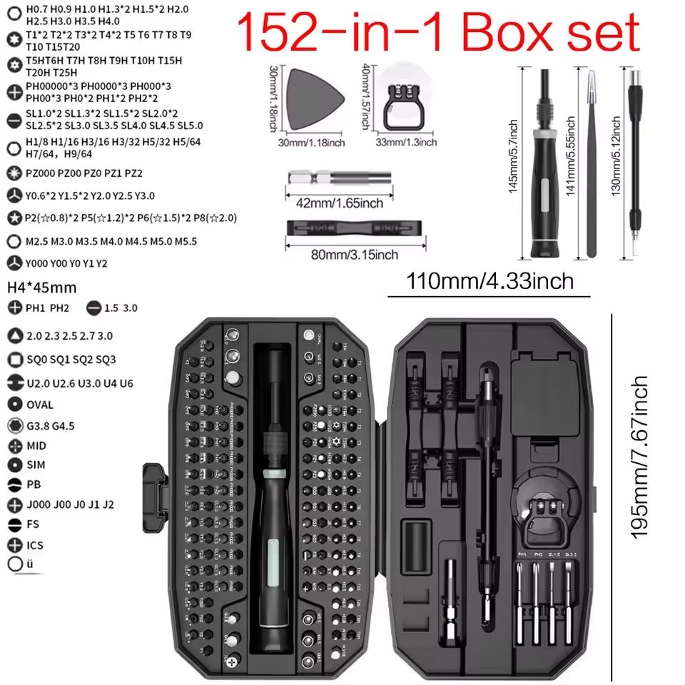 Precision Screwdriver Set  Professional Repair Kit For Electronics Laptops Phones And Small Devices 5