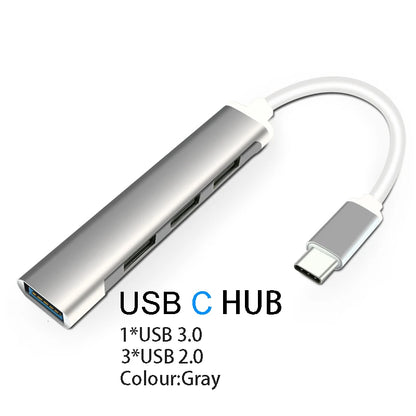 Laptop Adapter with USB Hub, HDMI, TF/SD Card, PD Charge Dock Station & Type-C Splitter