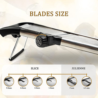 Adjustable Mandoline Stainless Steel Vegetable Slicer Chopper Cutter For Potato Tomato Onion Carrot 1
