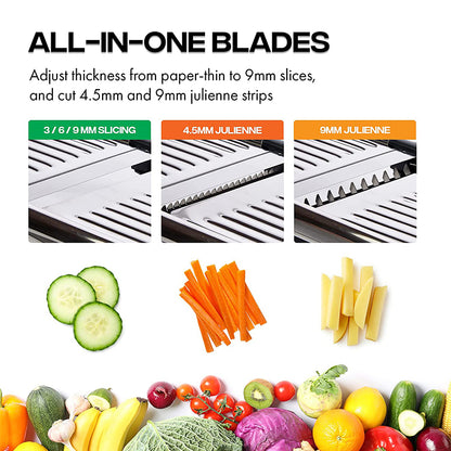 Adjustable Mandoline Stainless Steel Vegetable Slicer Chopper Cutter For Potato Tomato Onion Carrot 3