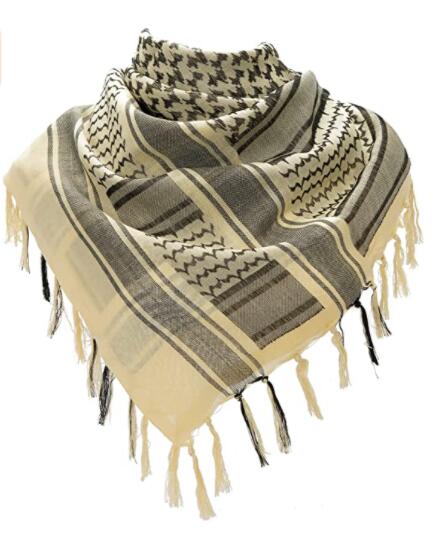 Arab Wrap Tactical Shemagh Hunting Scarf Desert Head Neck With Tassel 4