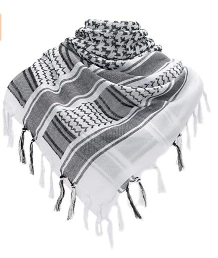 Arab Wrap Tactical Shemagh Hunting Scarf Desert Head Neck With Tassel 5
