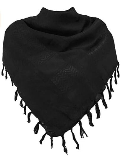 Arab Wrap Tactical Shemagh Hunting Scarf Desert Head Neck With Tassel 8